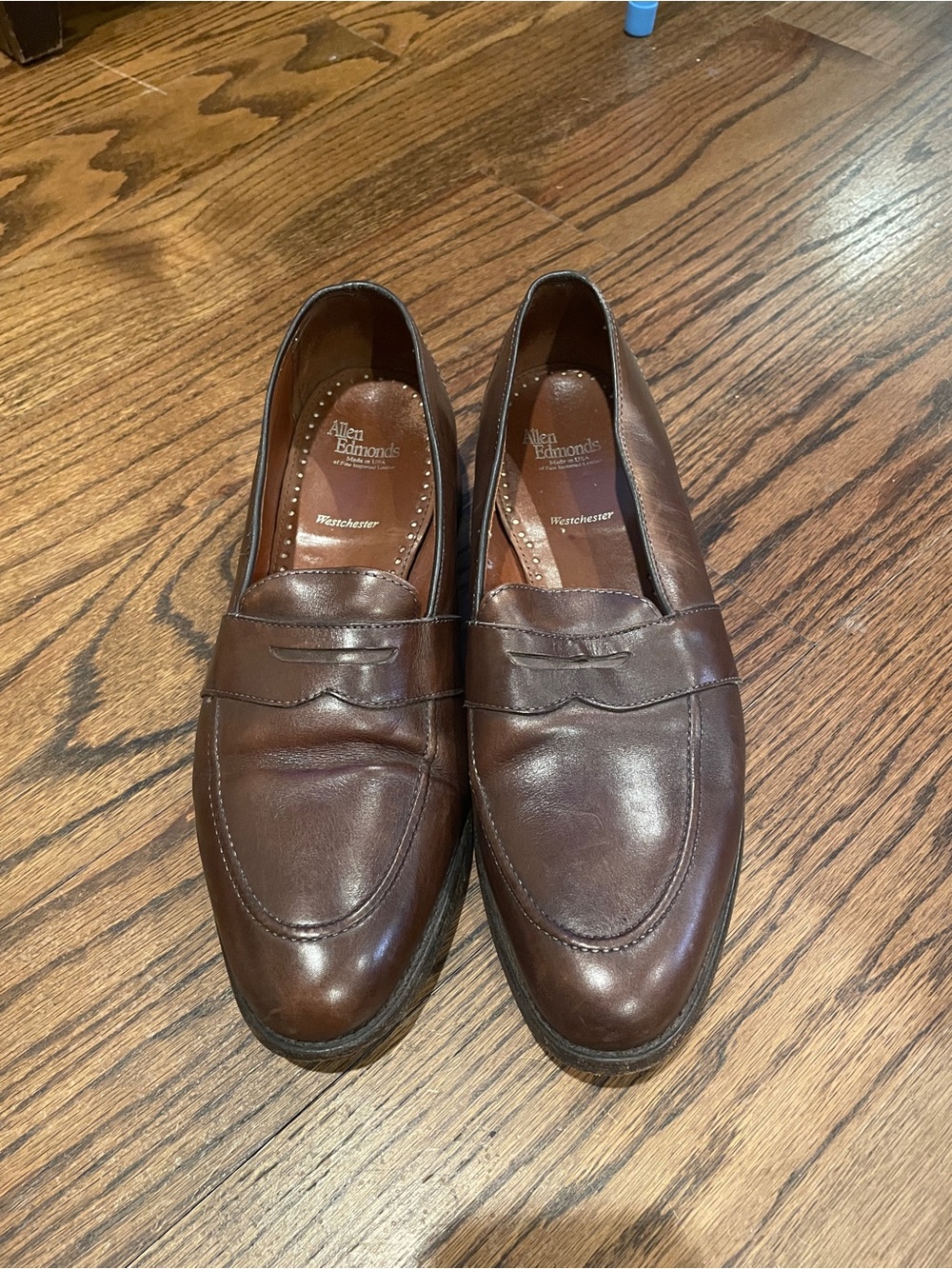 Allen Edmonds Dark Brown Leather Loafers